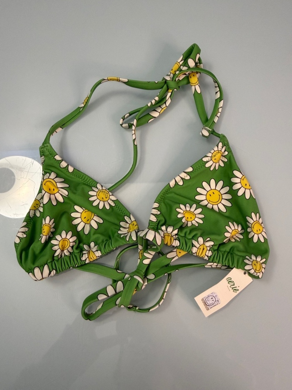 NWT Aerie Triangle String Bikini Top